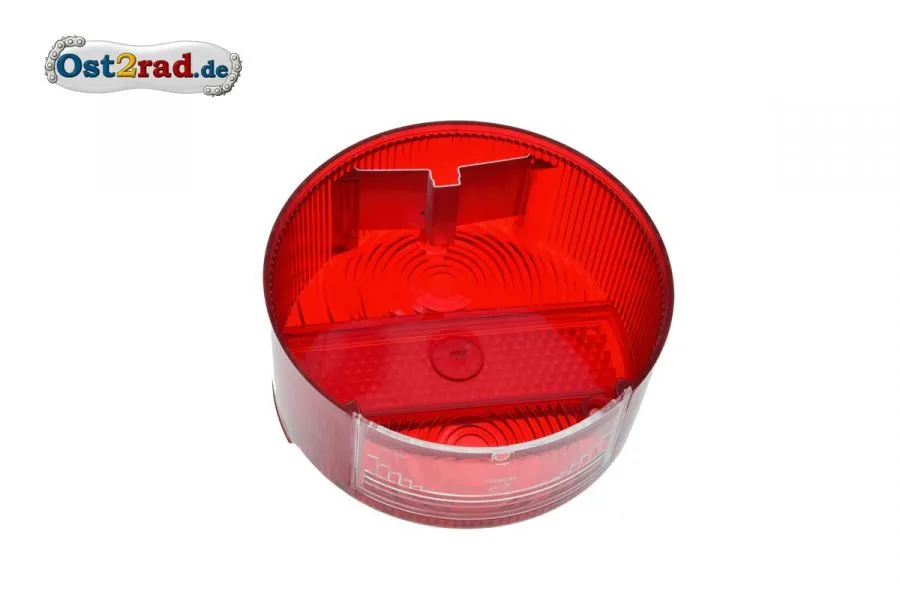 Rücklichtkappe rund für MZ TS ETZ 125 150 250 251 mit E-Prüfzeichen PMMA Rücklichtkappe rund für MZ TS ETZ 125 150 250 251 mit E-Prüfzeichen PMMA
