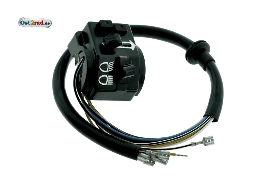 Schalterkombination mit Kabel Lenker passend für MZ ETZ - Variante 2 Schalterkombination mit Kabel Lenker passend für MZ ETZ - Variante 2