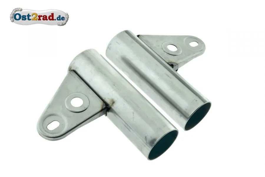 Scheinwerferhalter PAAR JAWA 350 Typ 634 blank Scheinwerferhalter PAAR JAWA 350 Typ 634 blank