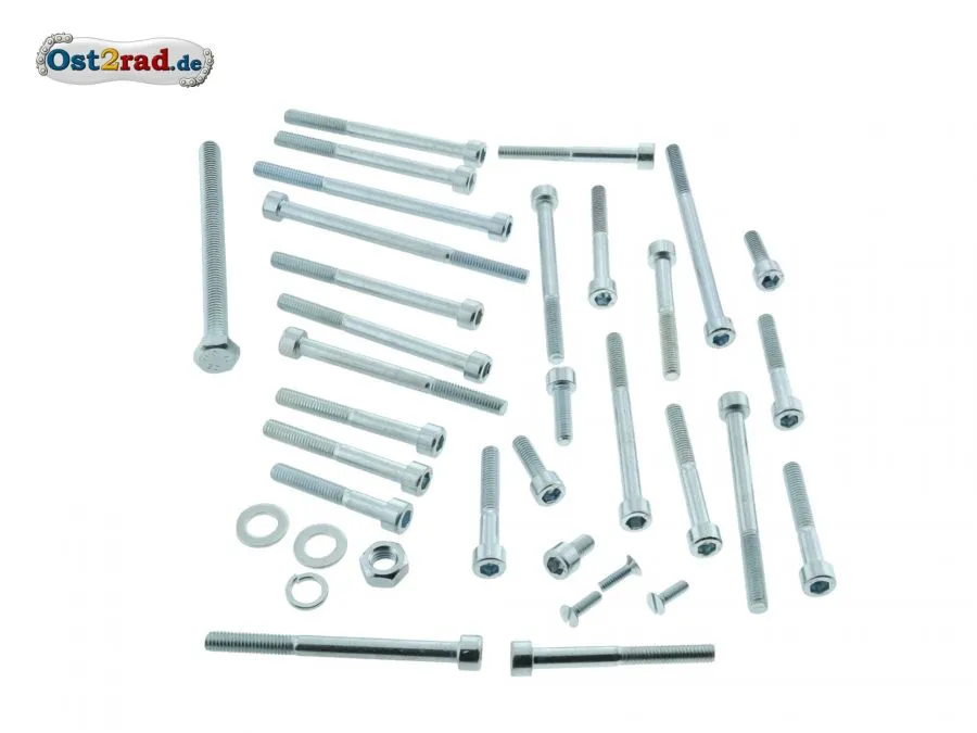 Schraubensatz Motor passend für MZ ETZ 250 251 301 Innensechskant Schraubensatz Motor passend für MZ ETZ 250 251 301 Innensechskant