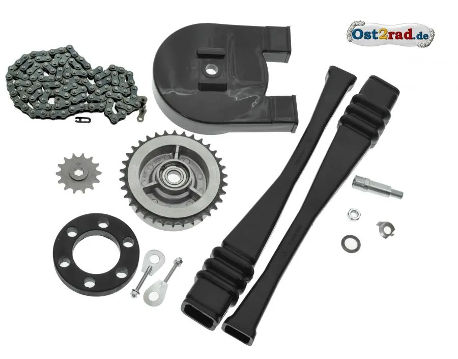 Kettenkit komplett mit Kleinteilen SIMSON Schwalbe KR51/1 Kettenkit komplett mit Kleinteilen SIMSON Schwalbe KR51/1