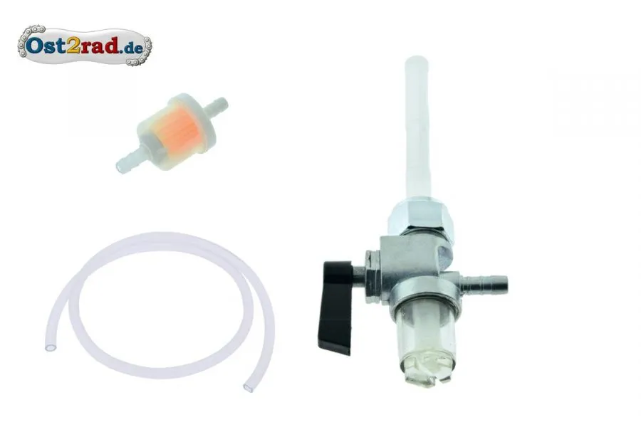 Set Benzinhahn mit Wassersack inkl. BENZINSCHLAUCH UND LEITUNGFILTER für MZ IWL SIMSON Set Benzinhahn mit Wassersack inkl. BENZINSCHLAUCH UND LEITUNGFILTER für MZ IWL SIMSON