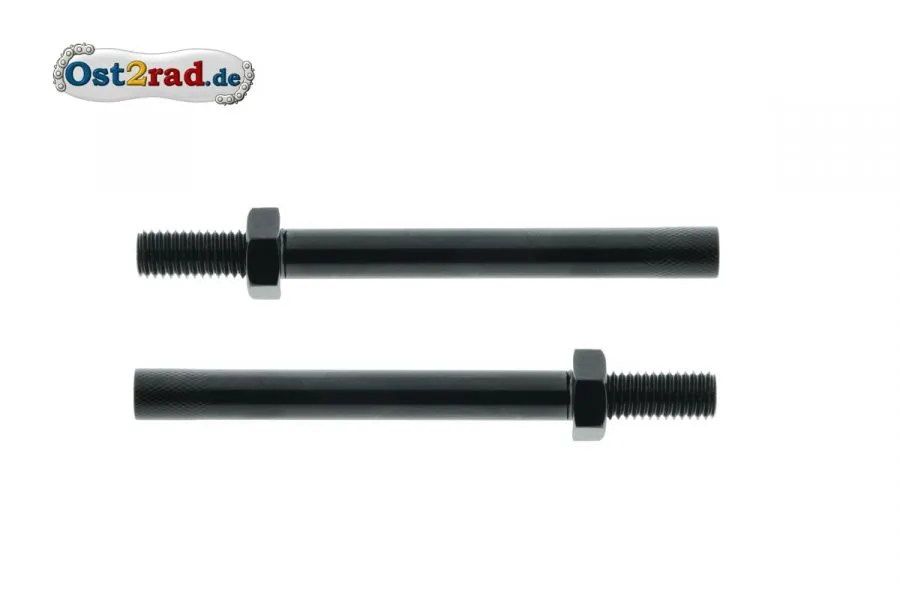 SET Blinkerhalter für MZ, TS 125 150 250 SCHWARZ SET Blinkerhalter für MZ, TS 125 150 250 SCHWARZ