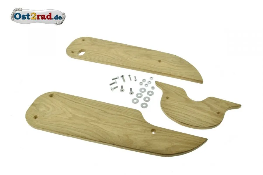Set Eichenholz Trittbretter + Armaturenblech Design Echt-Holz Eiche 440mm Set Eichenholz Trittbretter + Armaturenblech Design Echt-Holz Eiche 440mm
