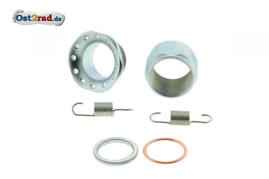 Set Krümmerbefestigung, Kalotte Fixierung - nur für Ø28mm-Auspuffkrümmer Set Krümmerbefestigung, Kalotte Fixierung - nur für Ø28mm-Auspuffkrümmer