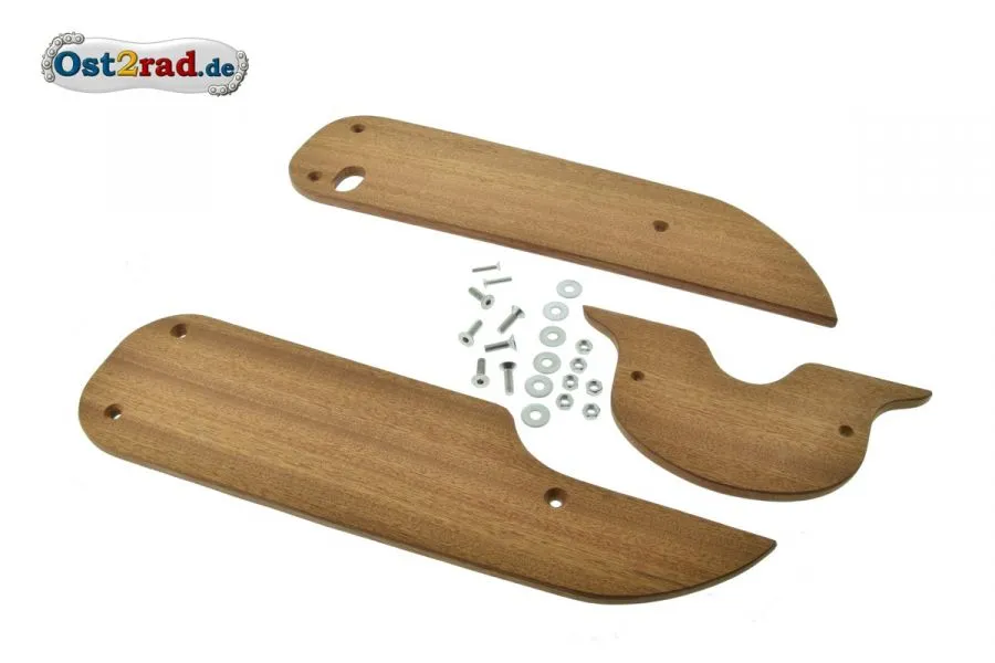 Set Mahagoniholz Trittbretter + Armaturenblech Design Echt-Holz Mahagoni 440mm Set Mahagoniholz Trittbretter + Armaturenblech Design Echt-Holz Mahagoni 440mm