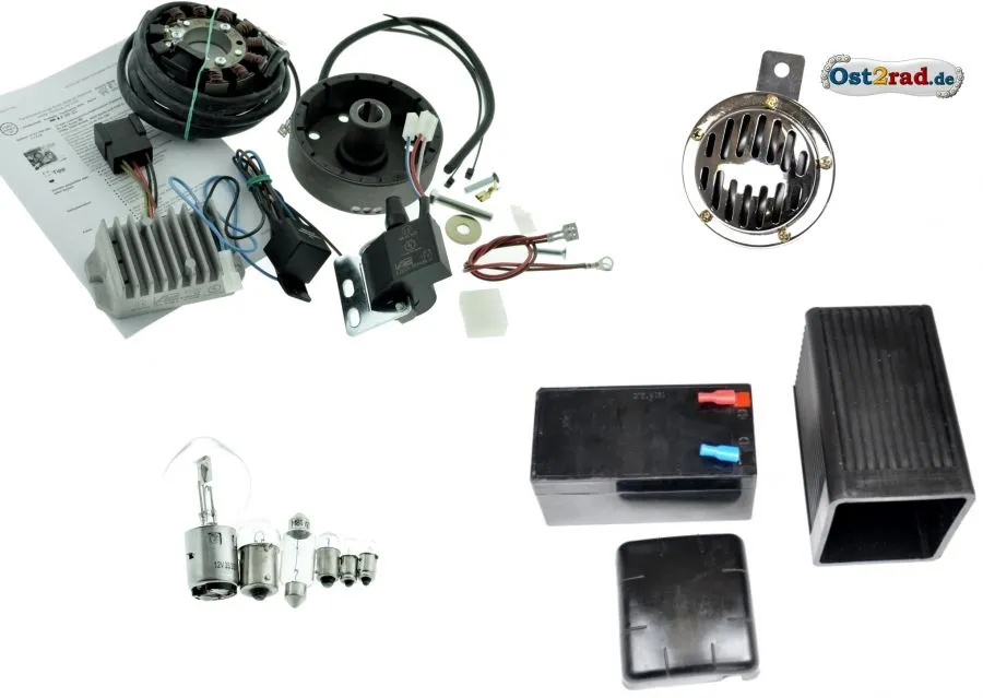 Elektronische Zündung Umrüstsatz Vape für RT 125/0/1/2 12V komplett Elektronische Zündung Umrüstsatz Vape für RT 125/0/1/2 12V komplett
