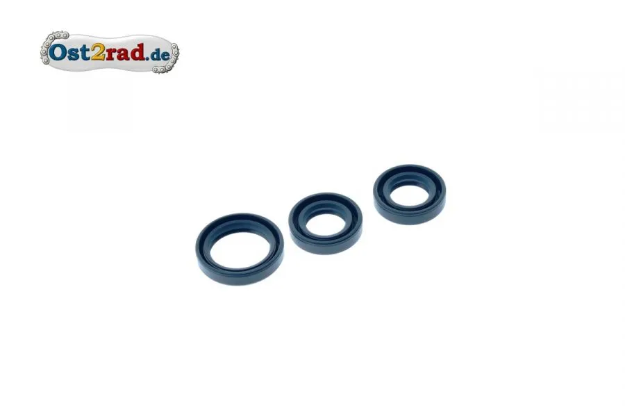 Satz Wellendichtringe Motor 3-teilig RT125/3 BLAU Satz Wellendichtringe Motor 3-teilig RT125/3 BLAU
