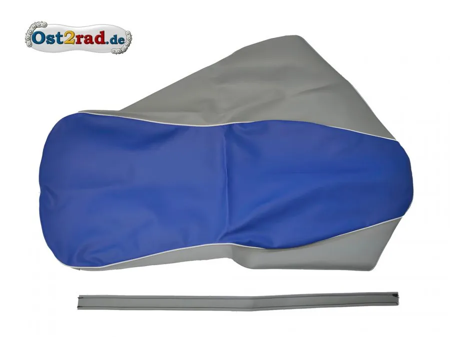 Sitzbezug Doppelsitzbank Simson AWO -S 425 blau-grau Sitzbezug Doppelsitzbank Simson AWO -S 425 blau-grau