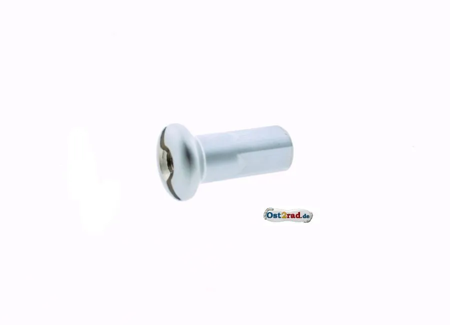 Nippel für Speiche M4 matt verzinkt , Länge 16mm Nippel für Speiche M4 matt verzinkt , Länge 16mm