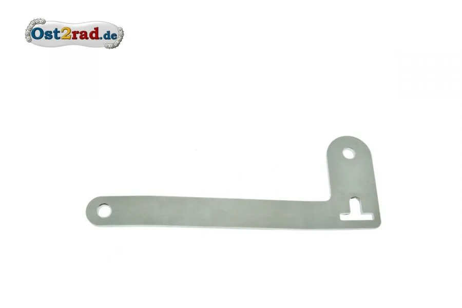 Sportauspuff Halter Edelstahl für Simson S51, S50 Sportauspuff Halter Edelstahl für Simson S51, S50