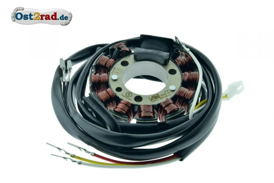 Stator passend für Zündung Powerdynamo ES, ETS, TS 250 300 6V Stator passend für Zündung Powerdynamo ES, ETS, TS 250 300 6V