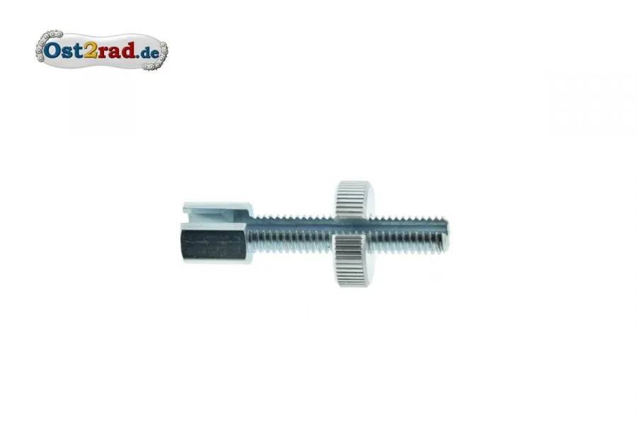 Stellschraube Bowdenzug 1 Stück passend für MZ und Simson M6x1, 40mm Stellschraube Bowdenzug 1 Stück passend für MZ und Simson M6x1, 40mm