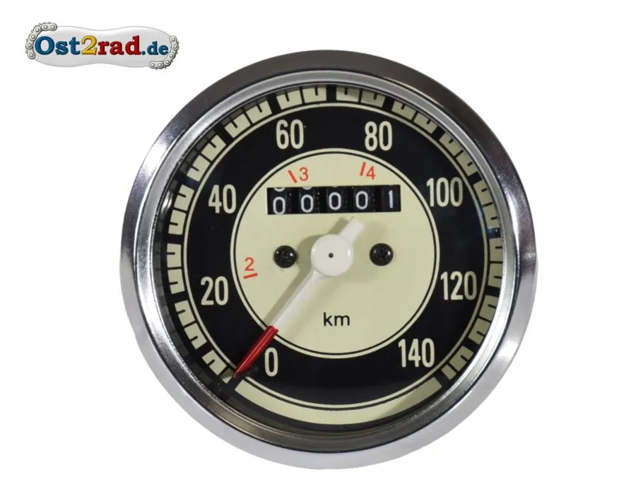 Tachometer rund 140 km/h für Jawa und CZ 125 - 350 Tachometer rund 140 km/h für Jawa und CZ 125 - 350