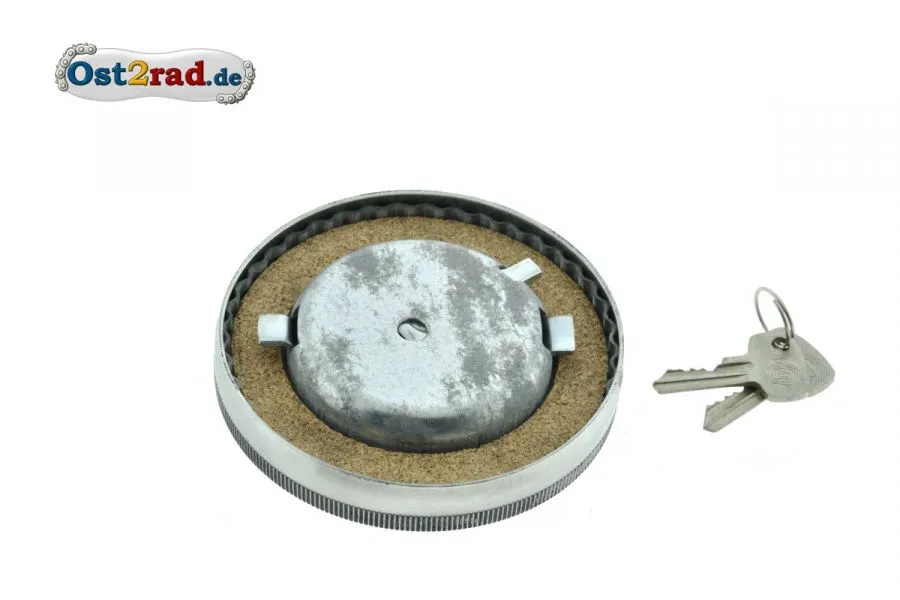 Tankdeckel Aluminium POLIERT ETS ES TS ETZ mit Schloss Tankdeckel Aluminium POLIERT ETS ES TS ETZ mit Schloss