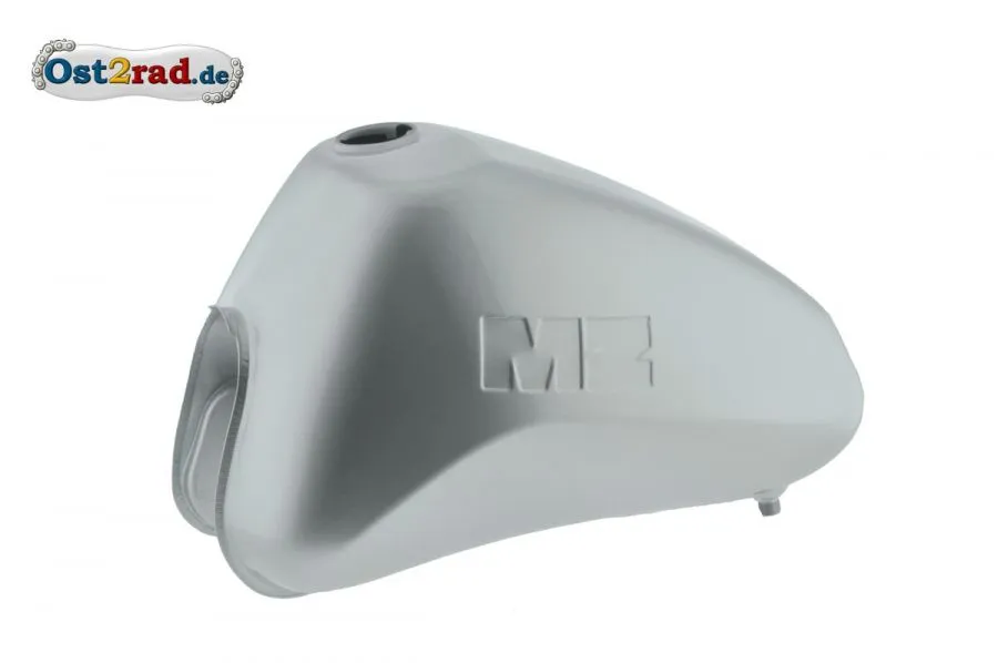 Tank silber für MZ ETZ251 ETZ301 und Kanuni, innen versiegelt Tank silber für MZ ETZ251 ETZ301 und Kanuni, innen versiegelt