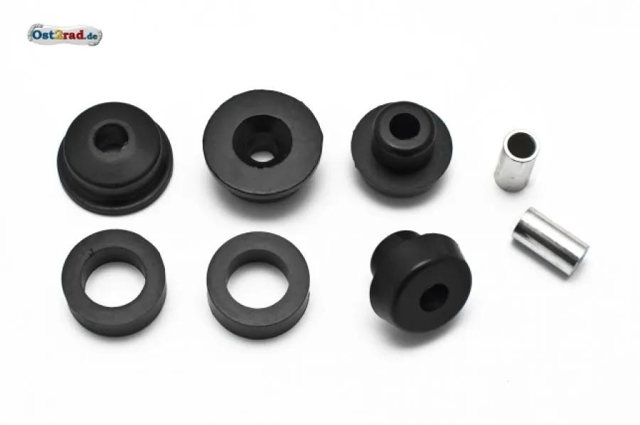 Satz Tankauflage Gummi passend für MZ TS 125 150 Satz Tankauflage Gummi passend für MZ TS 125 150