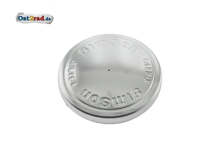 Tankdeckel Alu passend für SIMSON IWL ohne Schloss Prägung: 1:50 MIX Tankdeckel Alu passend für SIMSON IWL ohne Schloss Prägung: 1:50 MIX