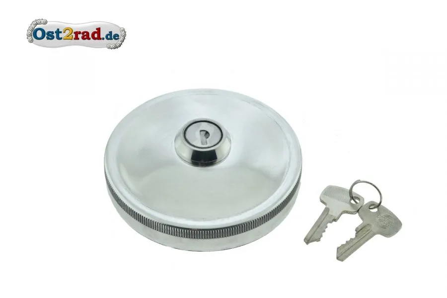 Tankdeckel Aluminium POLIERT ETS ES TS ETZ mit Schloss Tankdeckel Aluminium POLIERT ETS ES TS ETZ mit Schloss