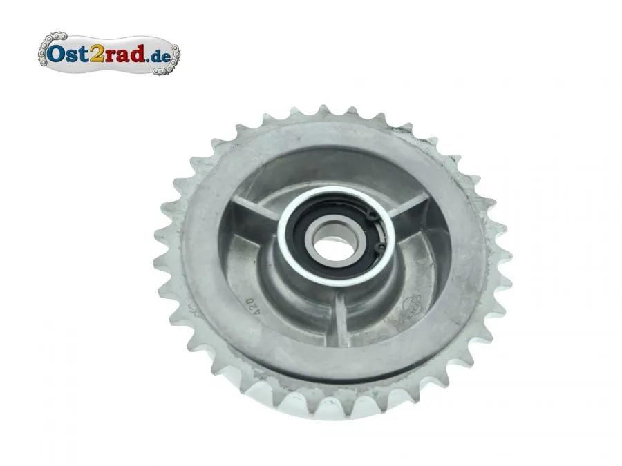 Tuning Kettenrad Mitnehmer S50 Vogelserie S51 34Z für Kette 420er Tuning Kettenrad Mitnehmer S50 Vogelserie S51 34Z für Kette 420er