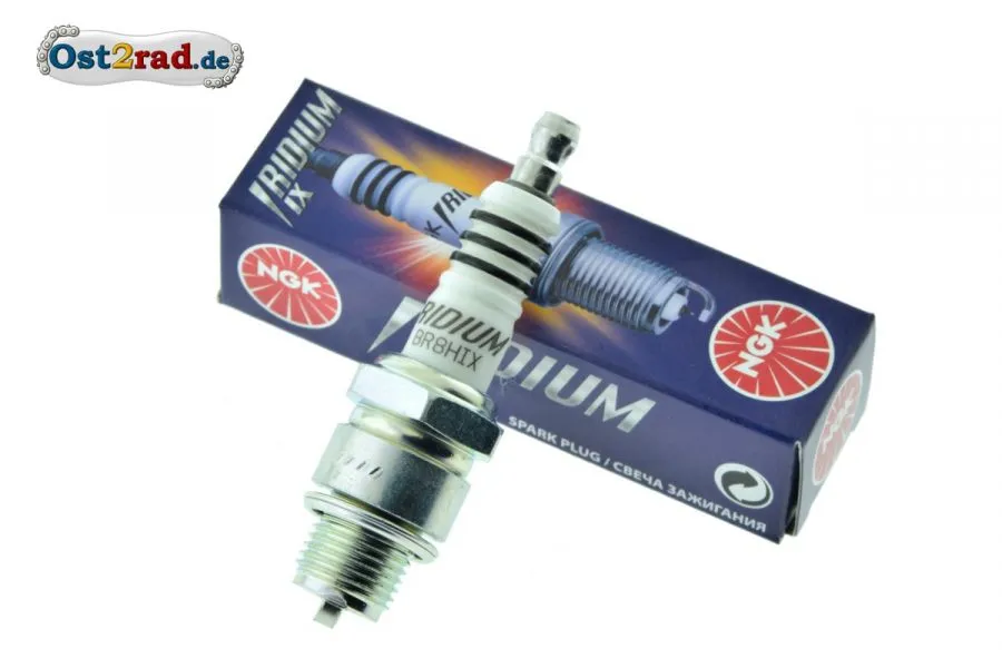 Tuningzündkerze Iridium für Simson MZ, NGK BR8HIX Tuningzündkerze Iridium für Simson MZ, NGK BR8HIX