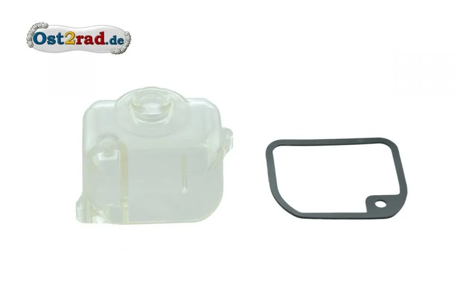 Vergaser Wanne Transparent mit Dichtung für alle Simson Vergaser Wanne Transparent mit Dichtung für alle Simson
