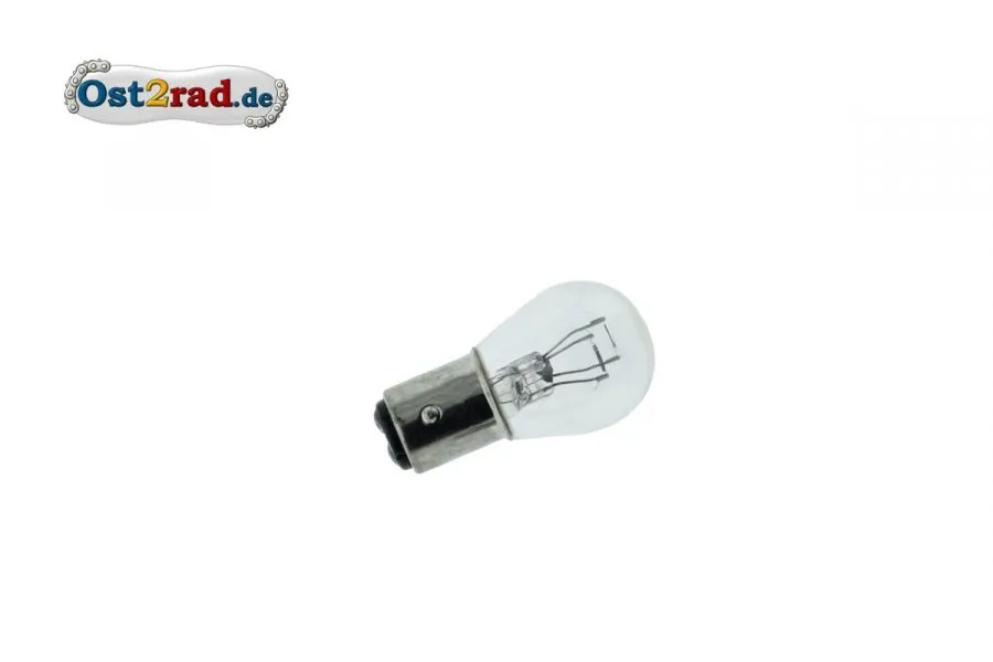 Zweifadenglühlampe, Birne Rücklicht passend für Simson und MZ 12V Zweifadenglühlampe, Birne Rücklicht passend für Simson und MZ 12V