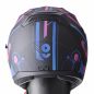 Preview: Integralhelm Hexago Graphic gms matt-blau-violett