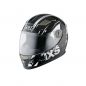 Preview: Kinderhelm IXS HX 135 Funky schwarz-grau-weiss