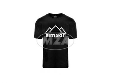 T-Shirt SIMSON Berge schwarz