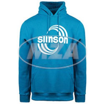 Hoodie Pullover PETROL Motiv: SIMSON Cross