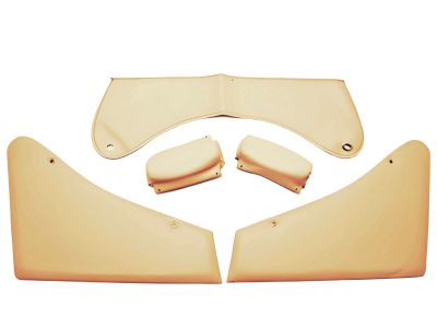 Seitenverkleidung Armlehne Latz Seitenwagen Superelastik beige