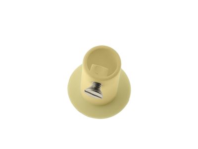 Abschlusspilz beige passend für MZ TS 125 150 250 Lenkerpilz