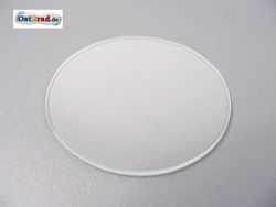 speedometer 60mm glass for MZ RT 125, IWL, flat