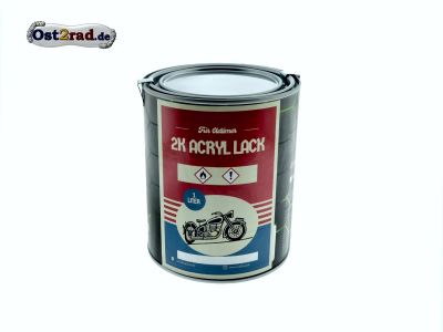 1 L peinture JAWA rouge origine