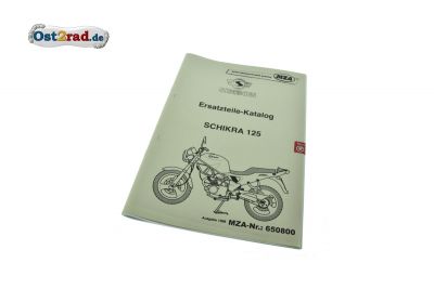 Ersatzteilkatalog SIMSON SCHIKRA 125 Ausgabe 1998