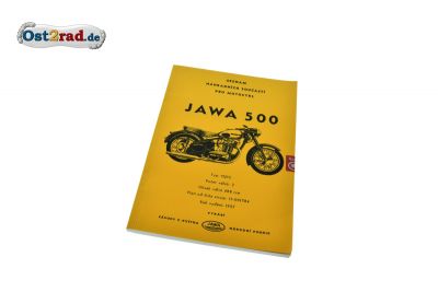 Ersatzteilkatalog Jawa 500 OHC 02 tschechisch