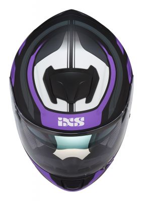 Integralhelm IXS 215 2.0 matt-schwarz pink weiss