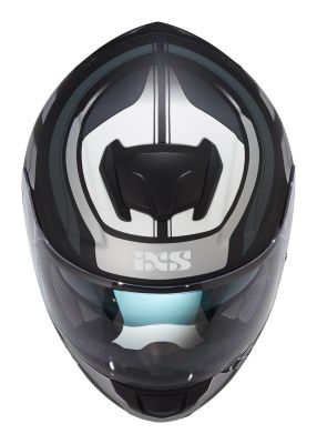 Integralhelm IXS 215 2.0 matt-schwarz grau weiss