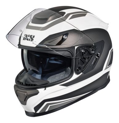 Casque intégral IXS 315 2.0 mat-blanc anthracite gris