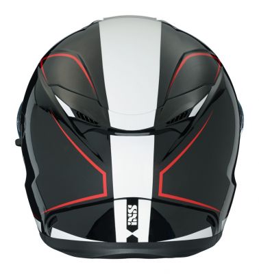 Integralhelm IXS 315 2.1 schwarz-weiss-rot