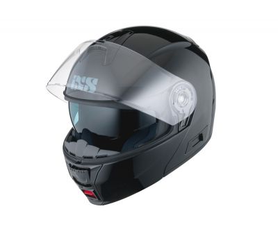 Klapphelm IXS HX 325 schwarz glänzend