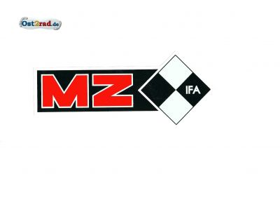 Sticker MZ IFA on the right