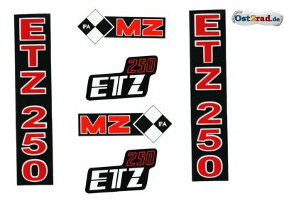 Sticker set ETZ 250
