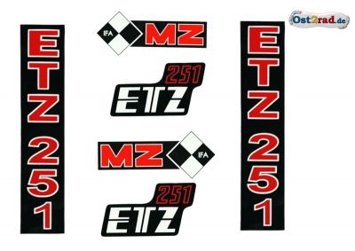 Sticker set ETZ 251