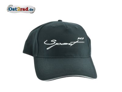 Basecap, Schirmmütze schwarz Sport 425