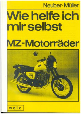 Buch MZ Motorräder - Wie helfe ich mir selbst