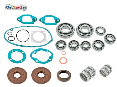 Dicht- und Lagersatz TS250-1 MIT NADELLAGER, SNH-Motorona, Plastasit