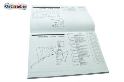 Ersatzteilkatalog ETZ125 ETZ150 SAXON ROADSTAR SPORTSTAR 125