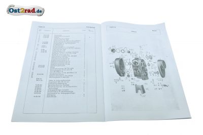 Ersatzteilkatalog passend für MZ ES 175/2 u. 250/2